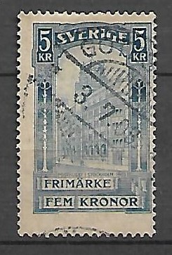 SZWECJA MI.54 KASOWANE