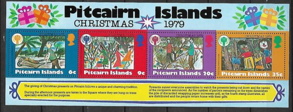 BOŻE NARODZENIE PITCAIRN MI.BL.5**