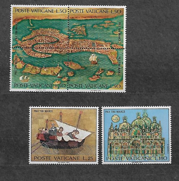 MARYNISTYKA WATYKAN MI.599-604**