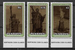 STATUA WOLNOŚCI PENRHYN MI.445-447**