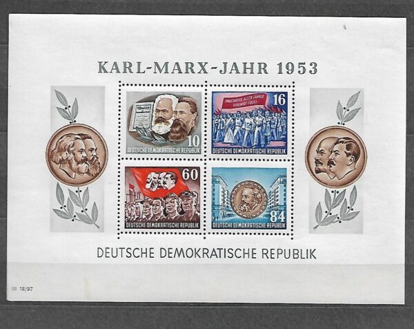KARL MARX DDR MI.BL.9A**
