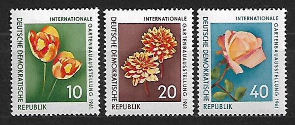 KWIATY DDR MI.854-856**