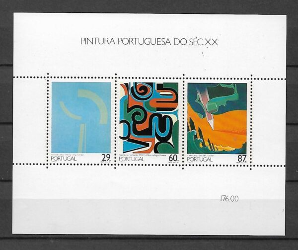 MALARSTWO PORTUGALIA MI.BL.70**