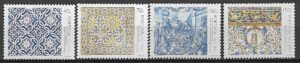 SZTUKA PORTUGALIA AZORY MI.442-445A**