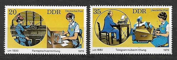TELEKOMUNIKACJA DDR MI.2400-2401**