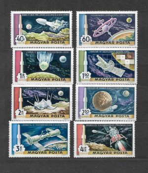 LOT W KOSMOS WĘGRY MI.2547-2554A**