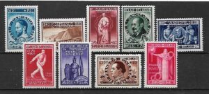SŁAWNI LUDZIE BELGIA MI.760-768**