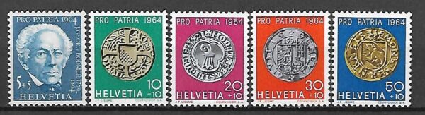 PIENIĄDZE ŚWIATA SZWAJCARIA MI.795-799**
