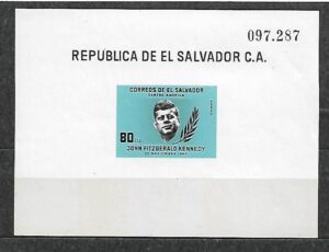 J.F.KENNEDY SALWADOR MI.BL.23**