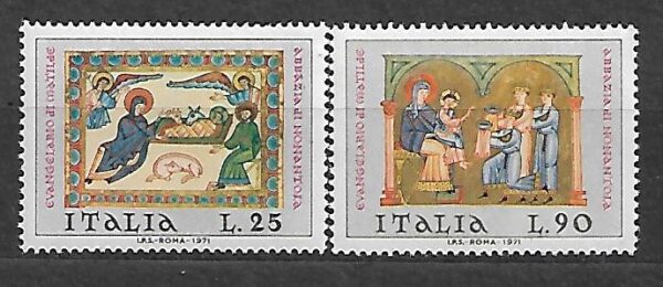 BOŻE NARODZENIE WŁOCHY MI.1354-1355**