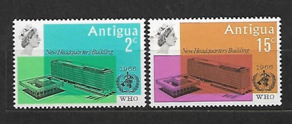 WHO ANTIGUA MI.154-155**