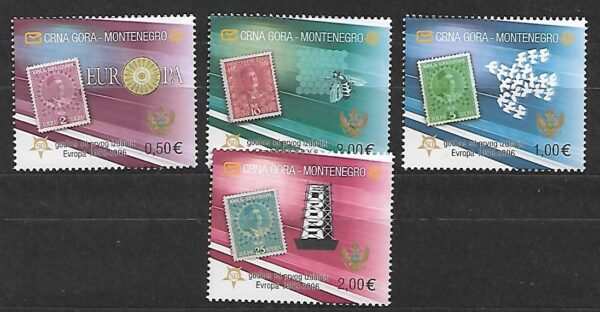 EUROPA CEPT CZARNOGÓRA  MI.108-111**