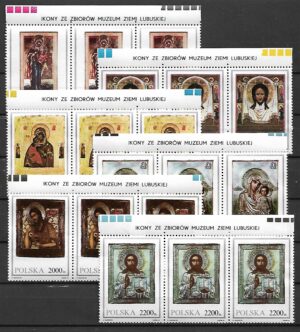 FI.3171-3176**Z NAPISEM NA LISTWIE