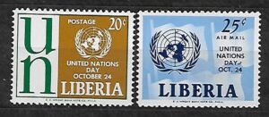 ONZ LIBERIA MI.587-588**