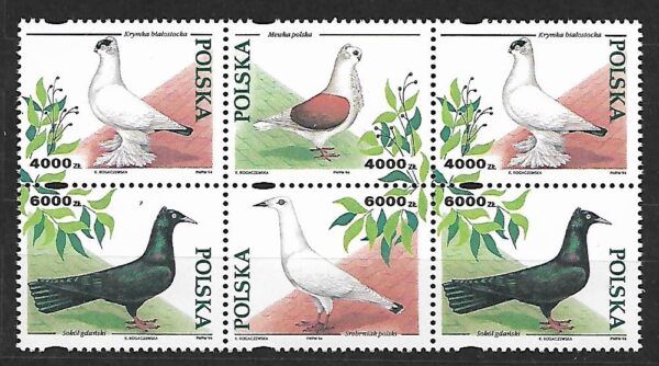 FI.3363-3366**6 BLOK KOMBINACJA