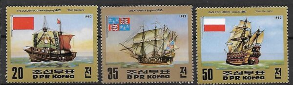 MARYNISTYKA KOREA MI.2363-2365**