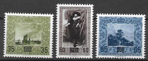 MALARSTWO LIECHTENSTEIN MI.326-328**