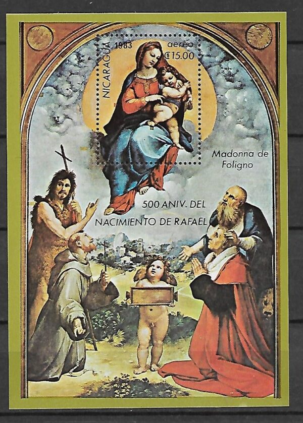 RAFAEL NIKARAGUA MI.BL.154**