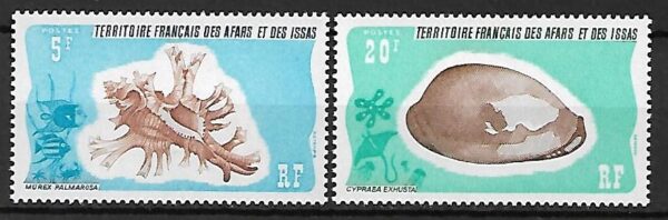 MUSZLE AFARS ET DES ISSAS MI.159-160**