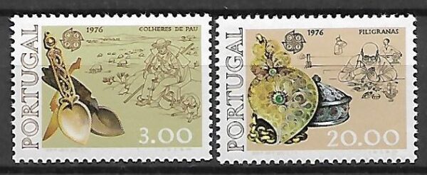 EUROPA CEPT PORTUGALIA MI.1311-1312**