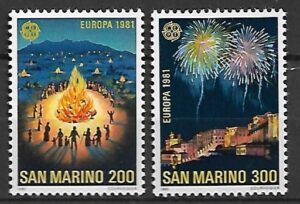 EUROPA CEPT SAN MARINO MI.1225-1226**
