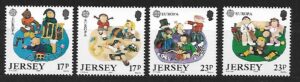EUROPA CEPT JERSEY MI.476-479**