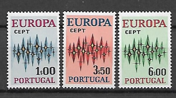 EUROPA CEPT PORTUGALIA MI.1166-1168**