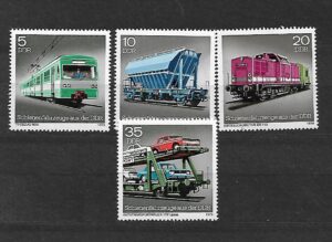 KOLEJNICTWO DDR MI.2414-2417**