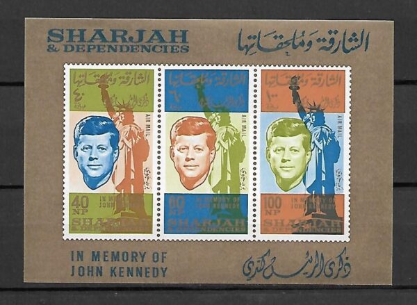 J.F KENNEDY SHARJAH MI.BL.11**