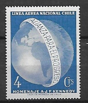 J.F.KENNEDY CHILE MI.624**