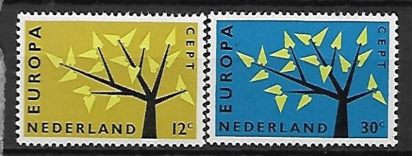 EUROPA CEPT HOLANDIA MI.782-783**