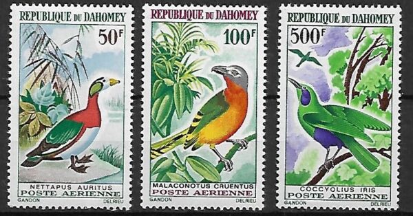 PTAKI DAHOMEJ MI.278-280**