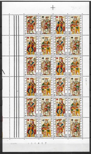 TALIA KART BELGIA MI.ARK.1746-1749**