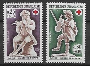 CZERWONY KRZYŻ FRANCJA MI.1607-1608**