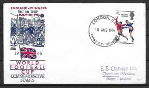 FDC MUNDIAL ANGLIA MI.429