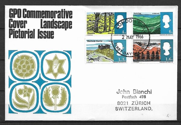 FDC KRAJOBRAZY ANGLIA MI.418-421x