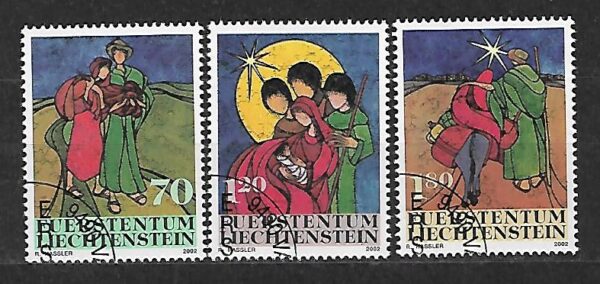 BOŻE NARODZENIE LIECHTENSTEIN MI.1304-13063 KASOWANY