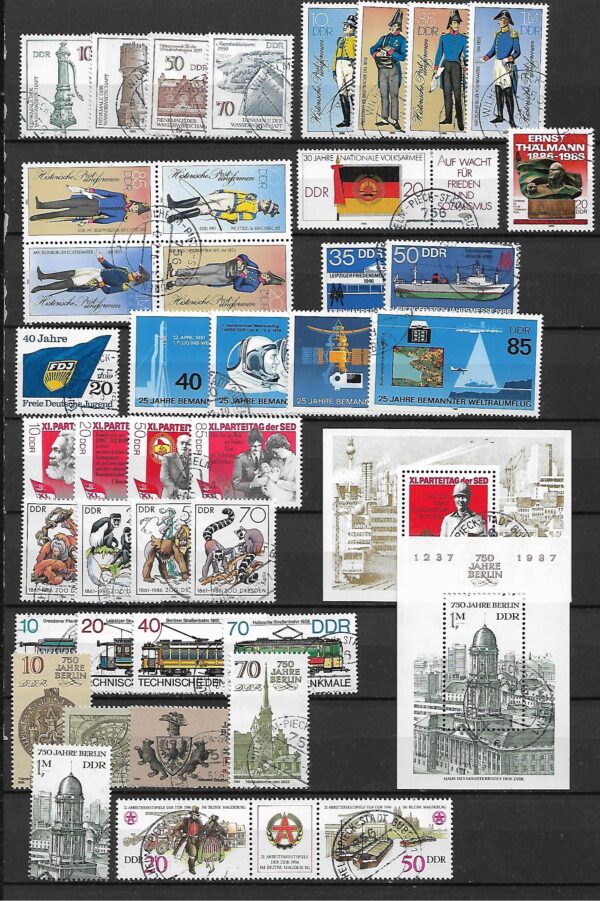 DDR ROCZNIK 1986 R KASOWANY