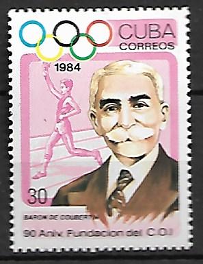 KOMITET OLIMPIJSKI KUBA MI.2866**