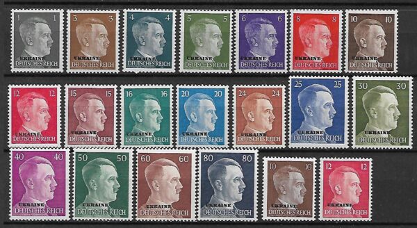 OKUPACJA NIEMIECKA UKRAINA MI.1-20**