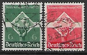 NIEMCY RZESZA MI.571-572 KASOWANY