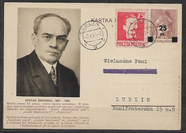 FI.Cp.89 ILUSTRACJA 15 ZE ZNACZKIEM FI.339b Z BŁĘDEM B4 WYSŁANA JAKO FDC ATEST J.WALOCHA - obrazek 2