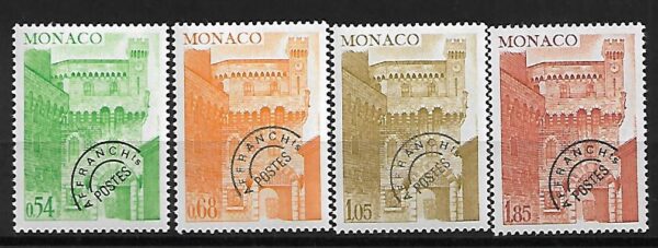 WIEŻA ZEGAROWA MONAKO MI.1275-1278**