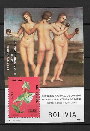 MALARSTWO BOLIWIA MI.BL.148**