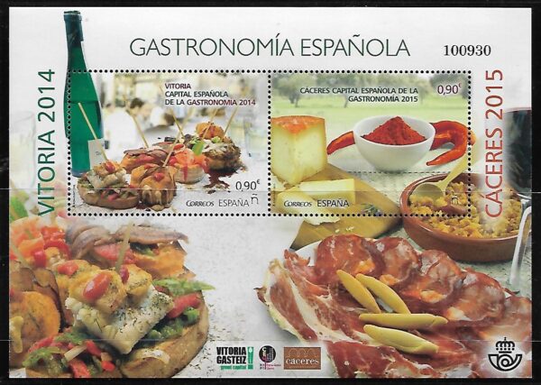 GASTRONOMIA HIZPANIA MI.BL.263**