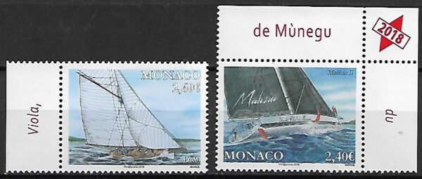 MARYNISTYKA MONAKO MI.3418-3419**