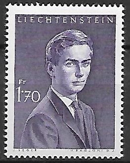 SŁAWNI LUDZIE LIECHTENSTEIN MI.439**