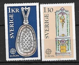 EUROPA CEPT SZWECJA MI.943-944**