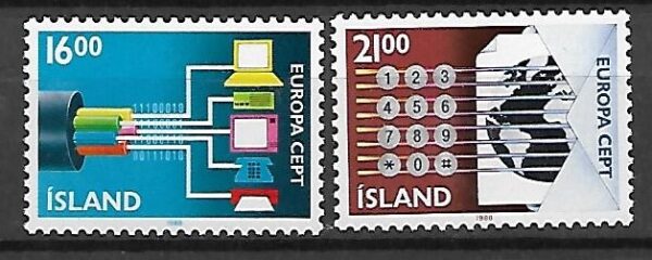 EUROPA CEPT ISLANDIA MI.682-683**