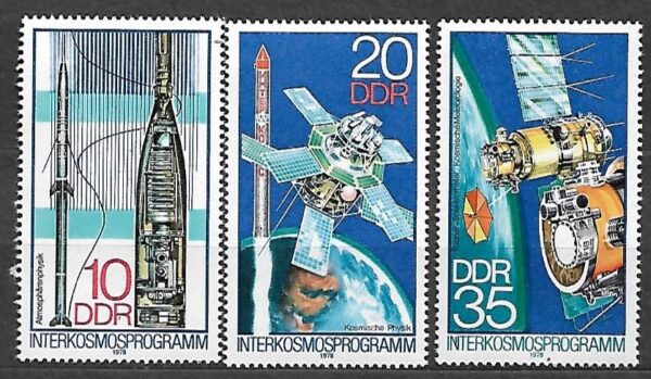SATELITA DDR MI.2310-2312**